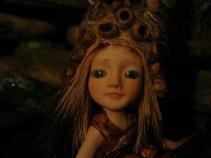 Ooak Pixie Ranien and magic Seeds